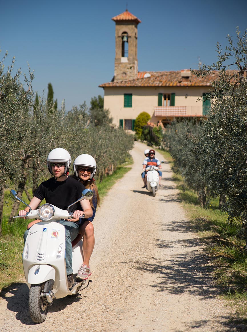 Tuscany tour by Vespa